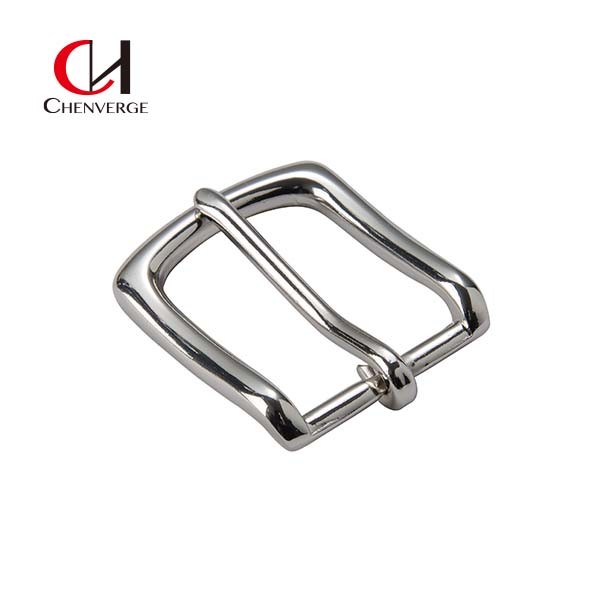 Quality Square Smooth Silver Pin Belt Buckles Antiwear Erosion Resistant for sale