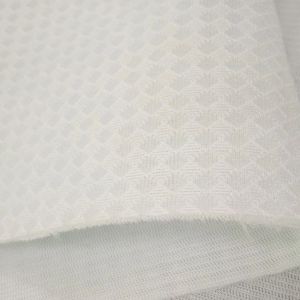 Stretchable Polyester Mesh Fabric Semi Transparent Space Mesh Fabric 240 -