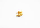 Screw Brass Spring Loaded Pins For PCB Testing Electronic Connector