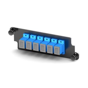 Buy cheap LC Fiber Optic Adapter Panel Lgx Fiber Adapter Panels from wholesalers