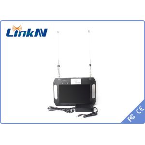 Buy cheap Portable Video Receiver COFDM Dual-Antenna Diversity Reception AES256 H.264 with Display and Battery from wholesalers