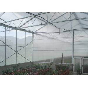 Buy cheap Single Span Polycarbonate PC Sheet Greenhouse With Shading System from wholesalers