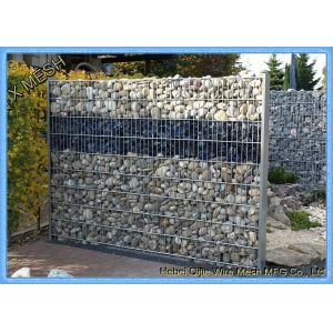 Buy cheap DIN EN ISO 17660 Galvanized Gabion Baskets Fence High Alloyed Steel Wires from wholesalers