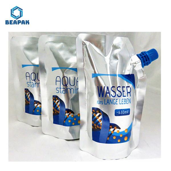 Buy cheap Plastic Stand Up Fruit Juice Beverage Custom Spout Pouches from wholesalers