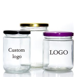 Buy cheap Custom Logo Recyclable 180Ml 250G Transparent Honey Jam Food Honey Storage Round product