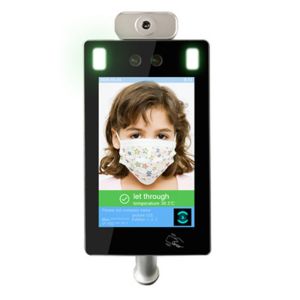 Buy cheap Custom Walk Through Thermometer 8 Inch IPS LCD Screen Kids AI Face Recognition from wholesalers