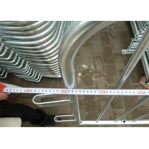 Buy cheap Hot Dip Galvanized Temporary Pedestrian Barriers 1050mm Length from wholesalers