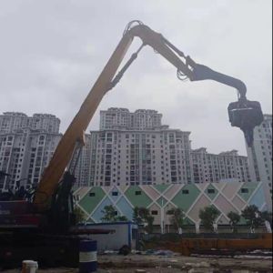 China High-Speed Pile Driver with Quick-Convert Operation | Excavator Attachment on sale