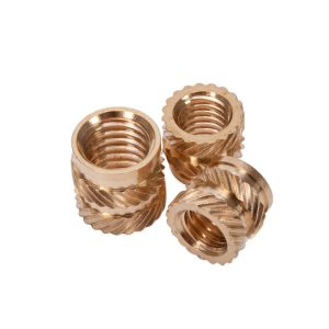 Stainless Steel Brass Heat Staking Threaded Inserts for General Industry M2 M2.5