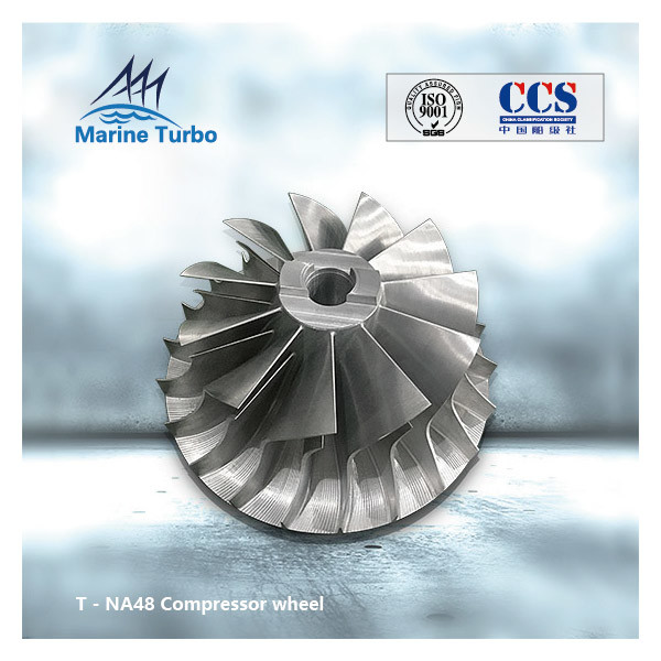 Buy cheap NA48 Titanium Turbo Compressor Wheel For Engine Turbocharger from wholesalers