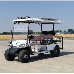 20% Climbing Ability 6 Seater Golf Cart 60V Full Intelligent Electric Control