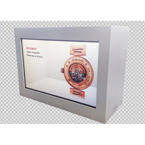 Android OS WIFI 4G LTE Interactive Digital Signage Transparent LCD Display
