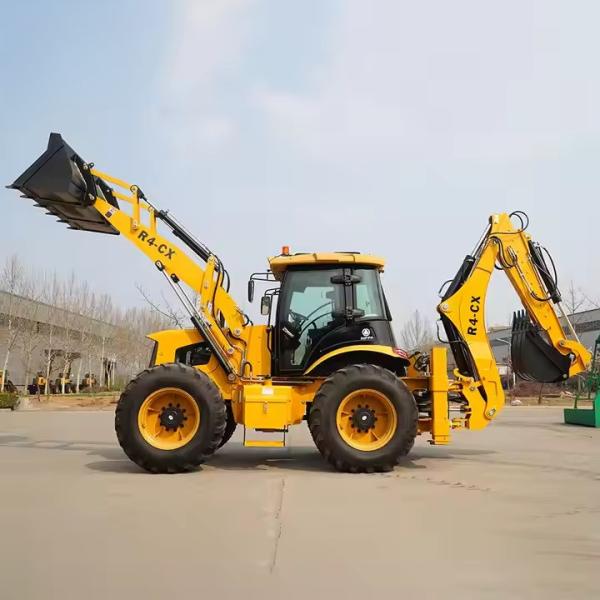 High Performance Double Functions Wheel Loader Hyundai Durable Construction