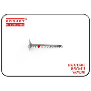 Buy cheap ISUZU 4HG1 4HF1 NQR71 Inlet Valve 8-97171398-0 8971713980 from wholesalers