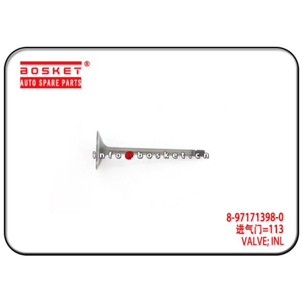 Quality ISUZU 4HG1 4HF1 NQR71 Inlet Valve 8-97171398-0 8971713980 for sale