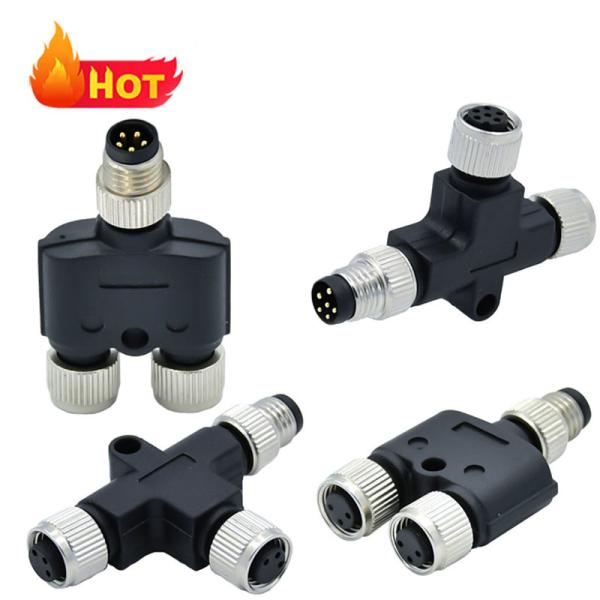 Buy cheap Rigoal M8 B Coding Waterproof Connector with IEC61076-2-101 Standard and Male Female Assembly for Industrial Applications from wholesalers