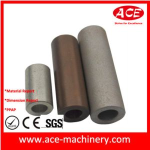 Customized Request Q235 Steel Stamping of Tube Tip Part with Powder Coating