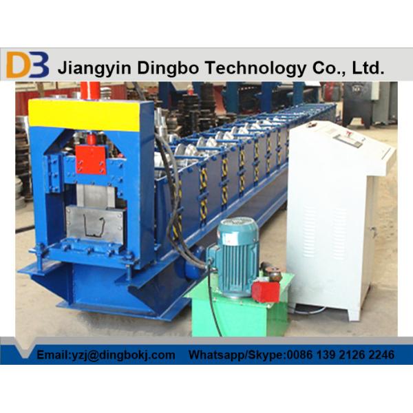 China 15 M / Min Automatic Rain Gutter Roll Forming Machine With Plc Control System on sale China 15 M / Min Automatic Rain Gutter Roll Forming Machine With Plc Control System on sale