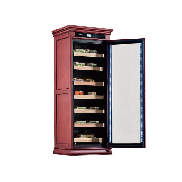 Luxurious Natural Wood Humidor Cabinet Electric Cigar Cooler Wiht LED Lgiht Luxurious Natural Wood Humidor Cabinet Electric Cigar Cooler Wiht LED Lgiht
