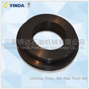 Buy cheap Blackened Mud Pump Locating Plate For Fluid End 45 Steel Tempered To 217-255HB from wholesalers