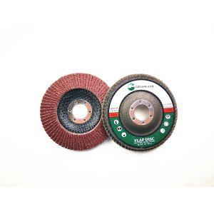 Buy cheap T29 Aluminum Oxide Cloth 115mm 80 Grit Flap Disc Wheel product