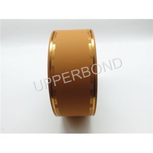 Buy cheap Yellow Printing Tipping Paper With Hot Stamping Logo And Line from wholesalers