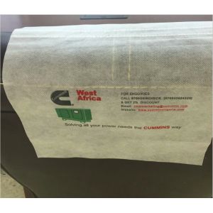 Buy cheap Disposable PP Non Woven Fabric Airline Headrest Cover With Advertisement from wholesalers