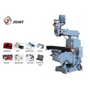 China Strong Cutting Turret Type Milling Machine With Variable Speed Milling Head on sale