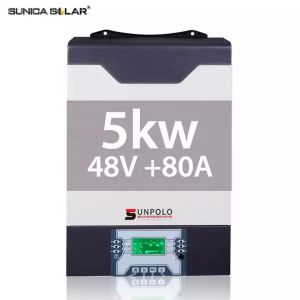 Buy cheap 48V Smart Solar Hybrid Inverters 80A Auto Sensing Luminous Solar 5kw from wholesalers