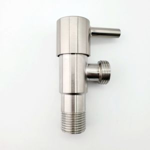 Buy cheap CE Single Way Stainless Steel Angle Stops Plated Brush Finishing from wholesalers