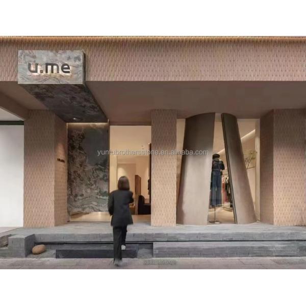 Add a Touch of Sophistication to Your Hotel Design with Backlit Soft Clay Stone Tiles