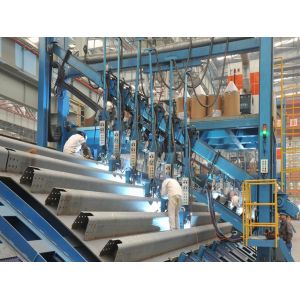 Buy cheap Multi Head Bridge Panel Welding Machine , U Rib CO2 Pipe Welding Equipment from wholesalers