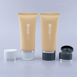 Buy cheap 35ml - 110ml Small Hand Cream Tubes Oval Plastic Squeeze Tubes from wholesalers