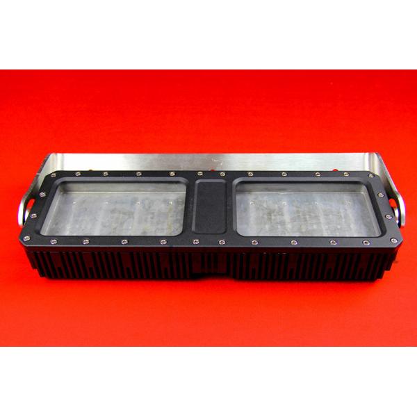 Custom Powder Coating Lampholder , LED Stage light Housing With Heat Sink