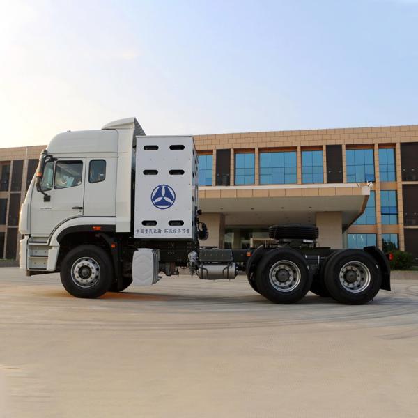 430HP 6X4 HOWO CNG/LNG Tractor Truck Gas Tractor Head for Port Transportation ABS Antilock Braking System Safeguarded