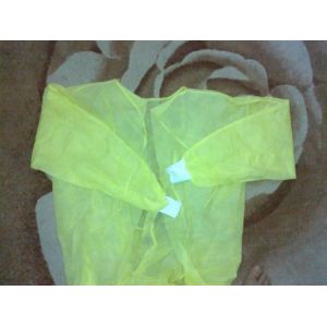 Buy cheap Various Sizes Hydrophilic Disposable Isolation Gowns Available With Extra Long Ties from wholesalers