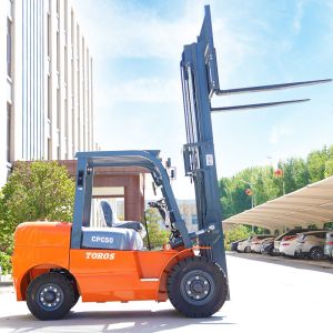 Buy cheap Solid Tyre Diesel Powered Forklift from wholesalers