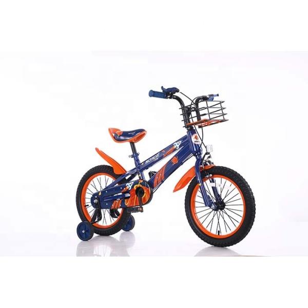 One Speed Custom Children Bicycle 16 Bike With Training Wheels