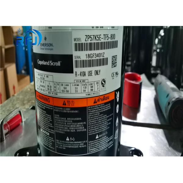Buy cheap R410 ZP57K5E-TF5-800 4.8HP Copeland Freezer Compressor from wholesalers