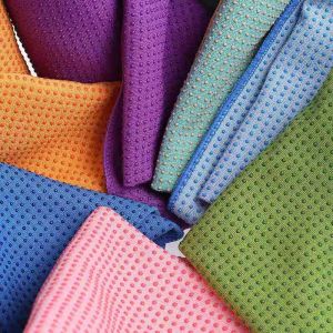 Buy cheap Antibacterial 160 - 180cm Yoga Towel Customized Design Anti Slip from wholesalers