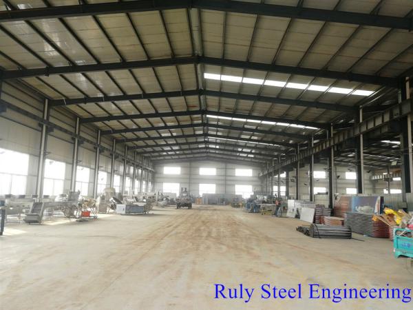 Quality Insulation Panel Portal Frame Steel Structure Warehouse for sale
