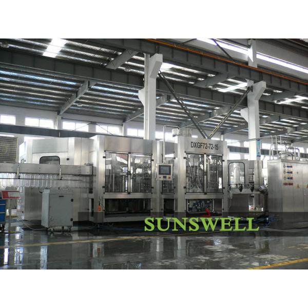 Quality Gas Beverage Automatic Carbonated Filling Machine For PET Bottles for sale