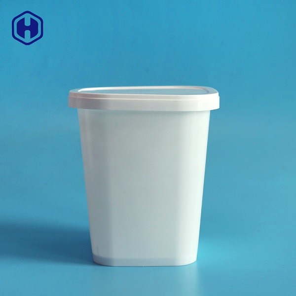 Buy cheap Customize Empty 103MM Plastic IML Cup With Printing Lid from wholesalers