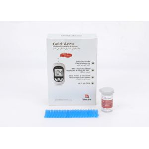 Buy cheap FDA Blood Sugar Level Test Kit 5 Seconds Test Time 500 sets test values Automatic Temperature Sensor from wholesalers