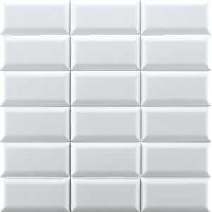 Buy cheap White Glossy Ceramic Wall Tiles 75x152mm for Kitchen Bathroom from wholesalers