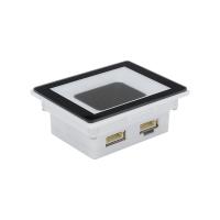Buy cheap White Barcode Access Control Reader Customized QR Code Access Control Reader For product