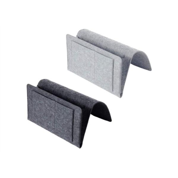 Quality 2 Pack Bedside Caddy 0.03m Felt Insert Bag Organizer for sale