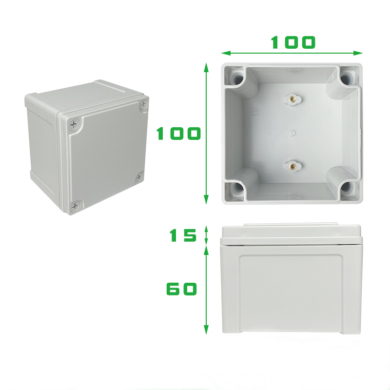 ABS Plastic Electrical Connection Box Project IP67 Junction Enclosure Waterproof