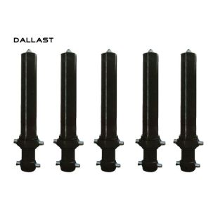 China High Pressure Dump Trailer Hydraulic Cylinder Custom Telescoping Welded Hollow on sale