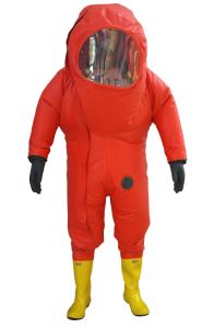 China Heavy type Chemical Protective Suit for fire fighting equipment on sale